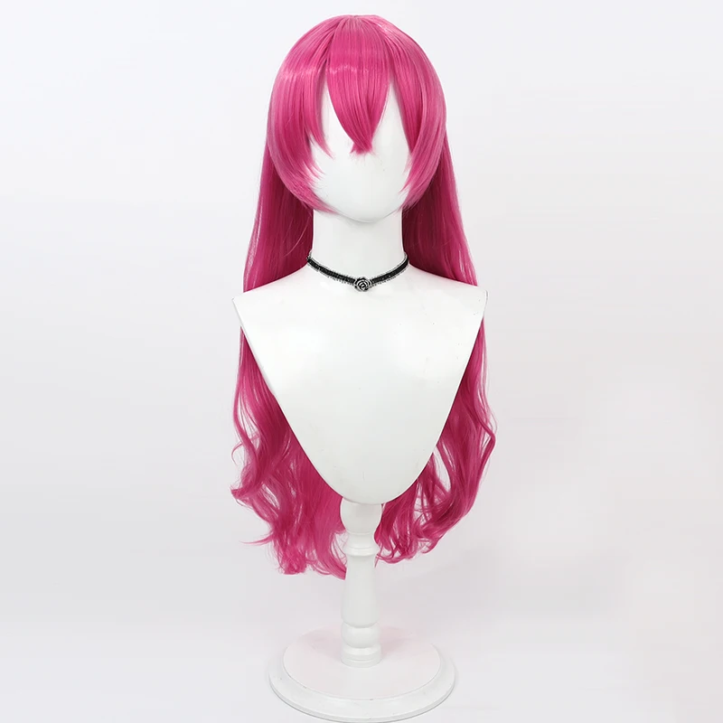 Natsume Iroha Cosplay Wig Blue Achive Pink Purple 75cm Synthetic Hair Heat Resistant Halloween Role Play Party Carnival +Wig Cap