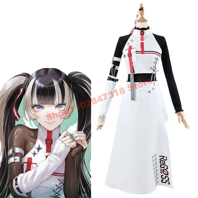 

VTuber Juufuutei Raden Cosplay Costume Hololive ReGLOSS Virtual YouTuber Anime Dressing Cosplayer Live Streaming Clothing