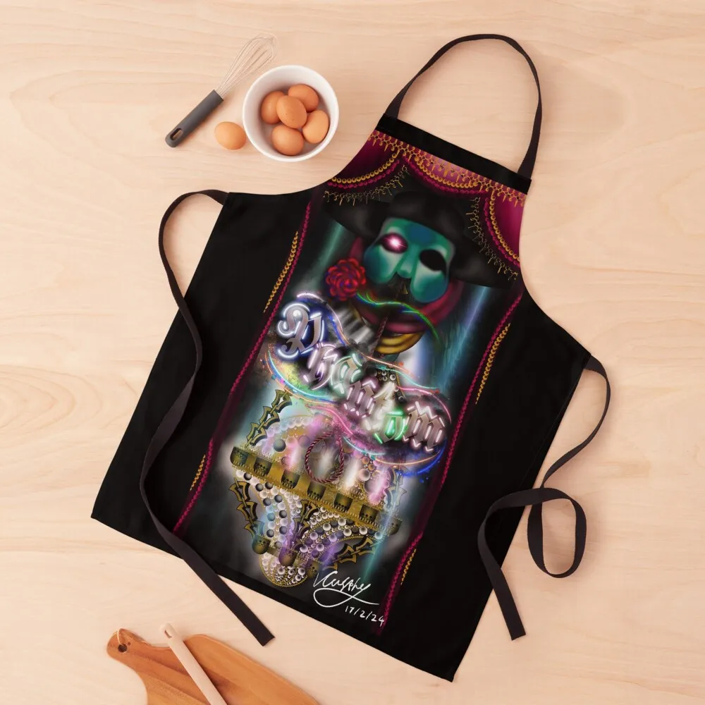 

Phantom of the Opera Apron Cooking Kitchen Custom Things For The Home Apron