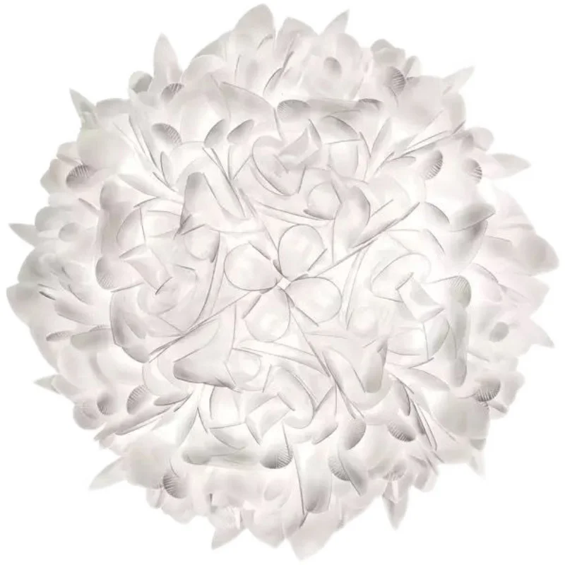 

Living room petal lamp Nordic creative clothing store Warm and romantic bedroom ceiling lamp