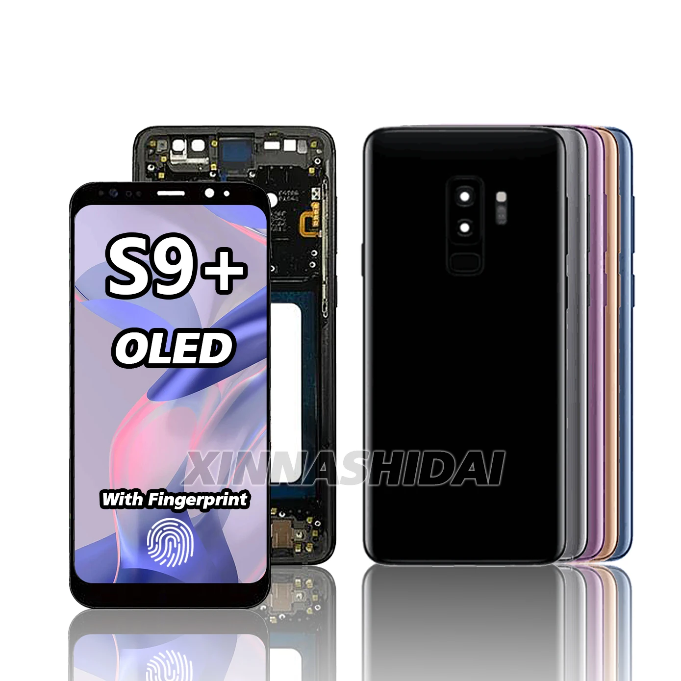 Super OLED LCD Display For Samsung Galaxy S9 Plus  LCD Display Touch Screen Digitizer Assembly Replacment