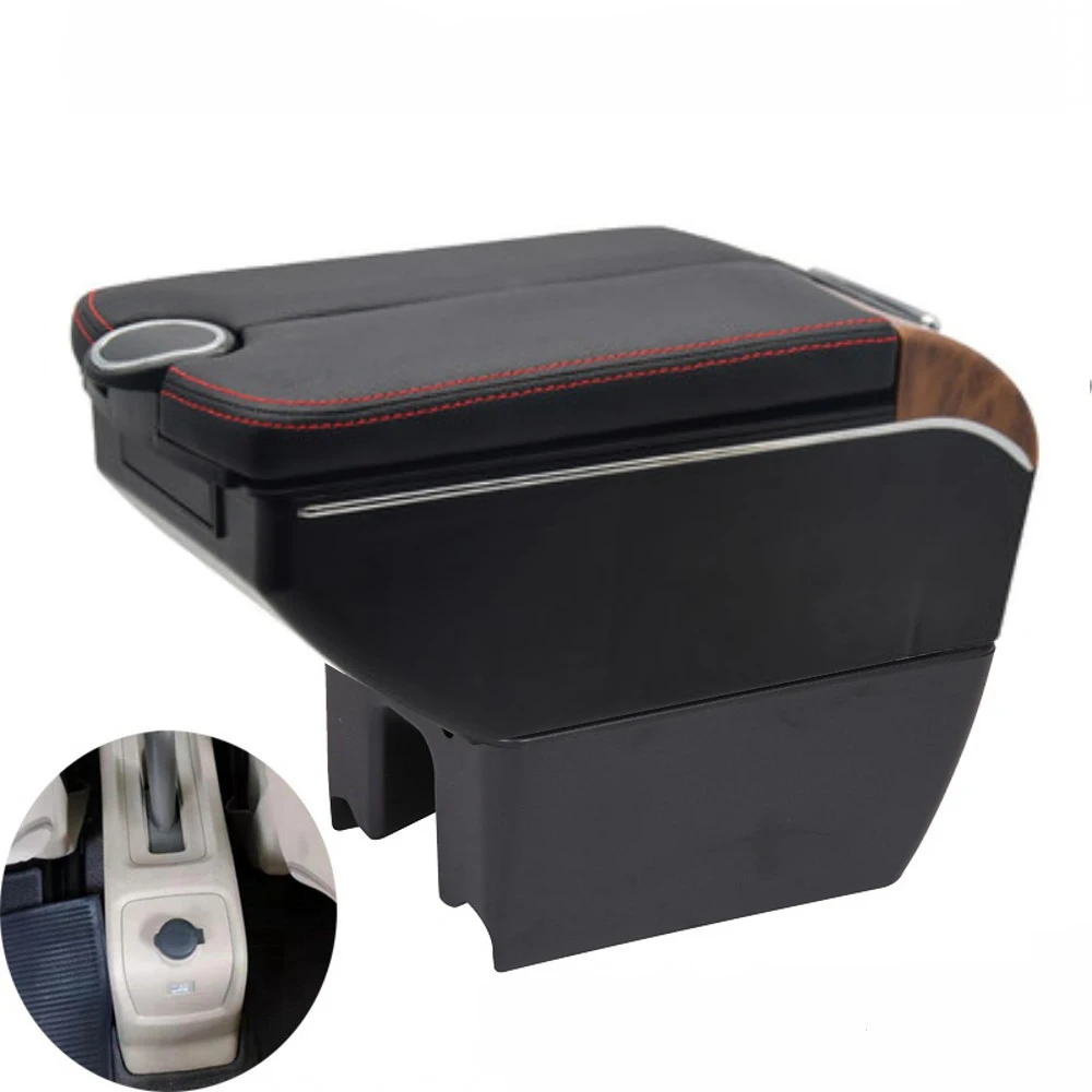 For Suzuki Ertiga Armrest Box Center Console Storage Elbow Rest with Phone Charging USB Cup Holder