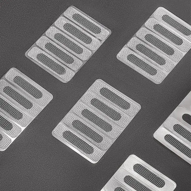 Window Screen Patch Exhaust Grille Window Door Drainage Hole Anti-mosquito Paste Mesh Mosquito Net Mesh Invisible Repair Subsid