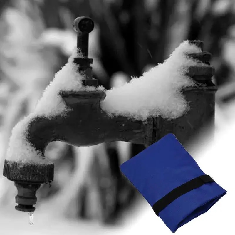 Faucet Freeze Protection Cover Thickened Insulation Faucet Cover Outdoor Water Faucet Cover Socks Thickened Insulation Sturdy