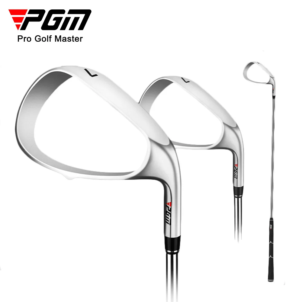 

PGM Golf Scratching Swing Trainer Golf Practice Supplies Aids Stainless Steel Silver Stick Club Correct Grip Posture HL006