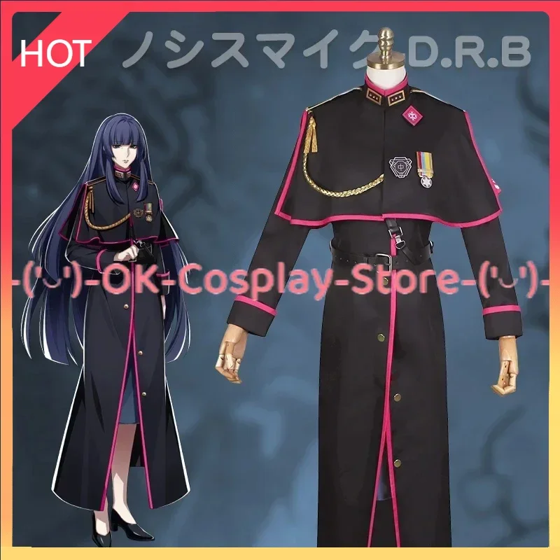 

[Custom Made] Game DRB Voice Actor Division Rap Battle Otome Tohoten Cosplay Costume Military Uniform Suit Halloween Outfit