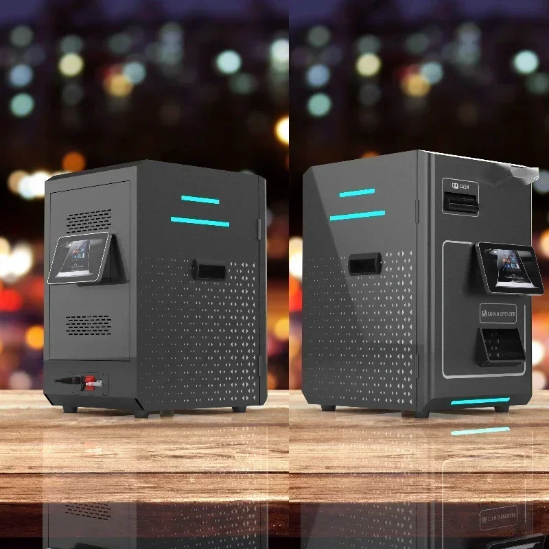 Exquisite Design Restaurant Retail Self-service Cash Collection Self-service Exchange Automatic Settlement Machine