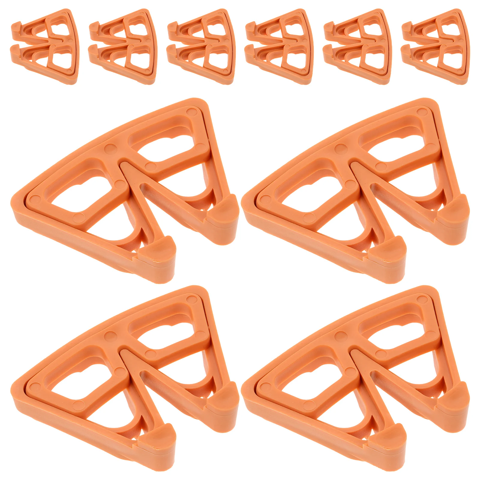 12pçs pés de vaso de plantas, almofadas antiderrapantes para vasos internos, aumenta a drenagem, pés de pote de segurança para plantadores ao ar livre