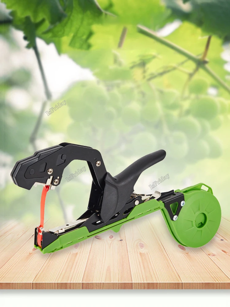 

New Plant Branch Hand Tying Binding Machine Vegetable Stem Strapping Pruning Tool Vegeta Tapetool Tapener Tapes Home Garden Tool