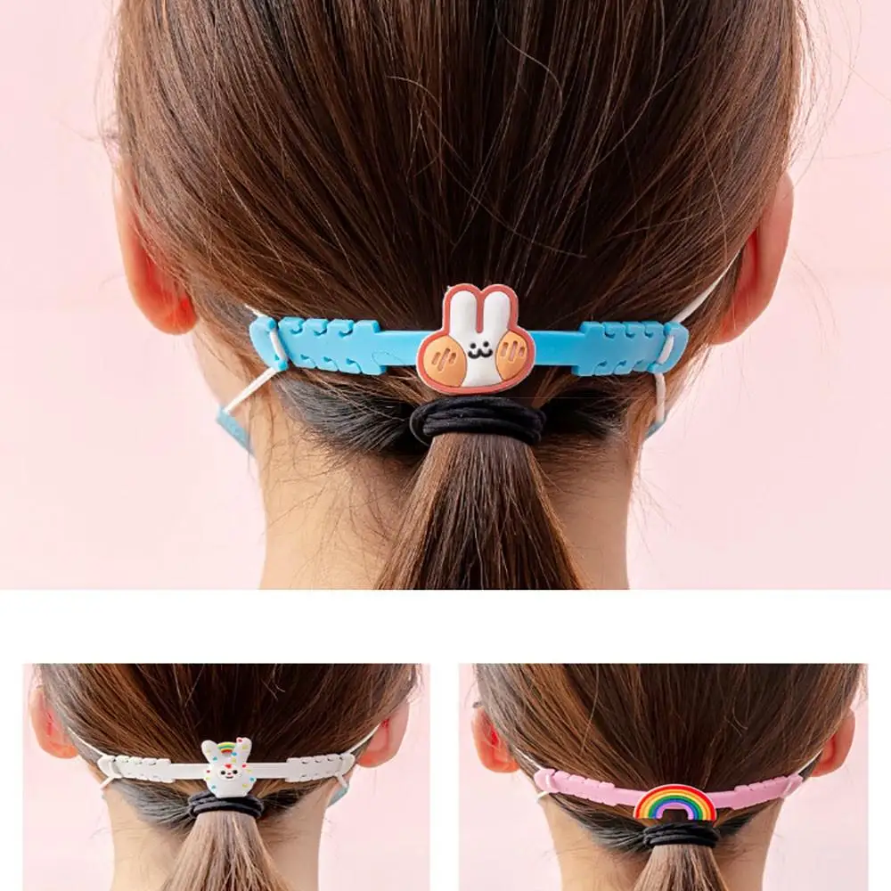 موسع قناع السيليكون للأطفال ، حامل حزام ، خطاف أذن ، قابل للتعديل ، مانع للانزلاق ، أقنعة الوجه ، مسكن آلام الأذن ، واقي أذن التمديد