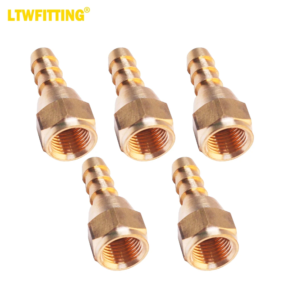 LTWFITTING Brass Flare Tube Fitting 5/16