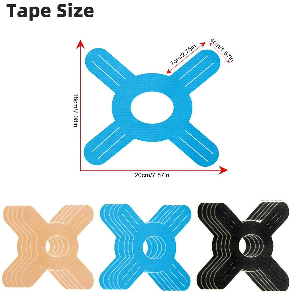 5/10pcs Tape for Knees, Breathable Precut Sports Athletic Strips Tape Knee Support Stickers for Lowering Injury