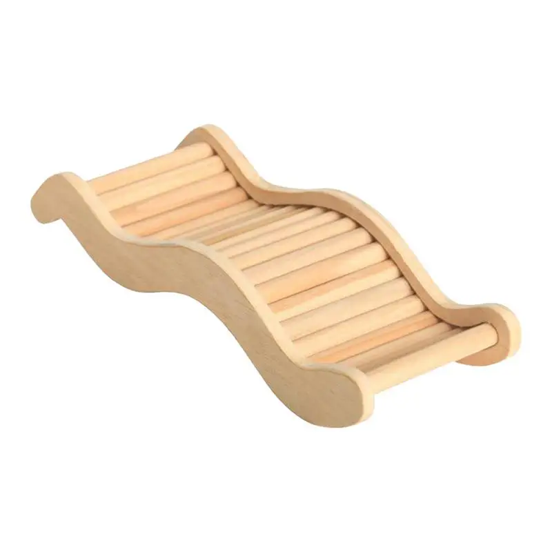 

Hamster Wooden Ladder Jumping Board Playground Hamster Climbing Toy Small Pets Stairs Toy Hamster Mice Cage Accessories supply