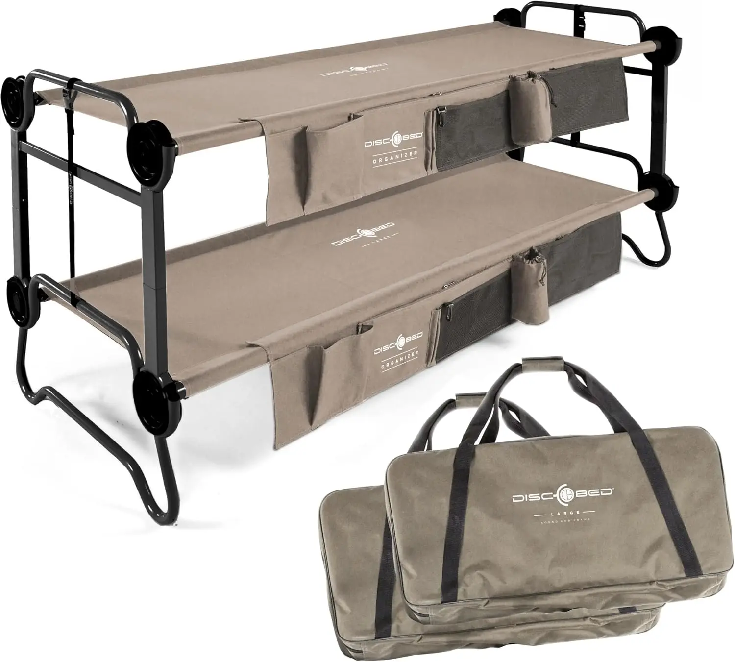 Large with 2 Side Organizers