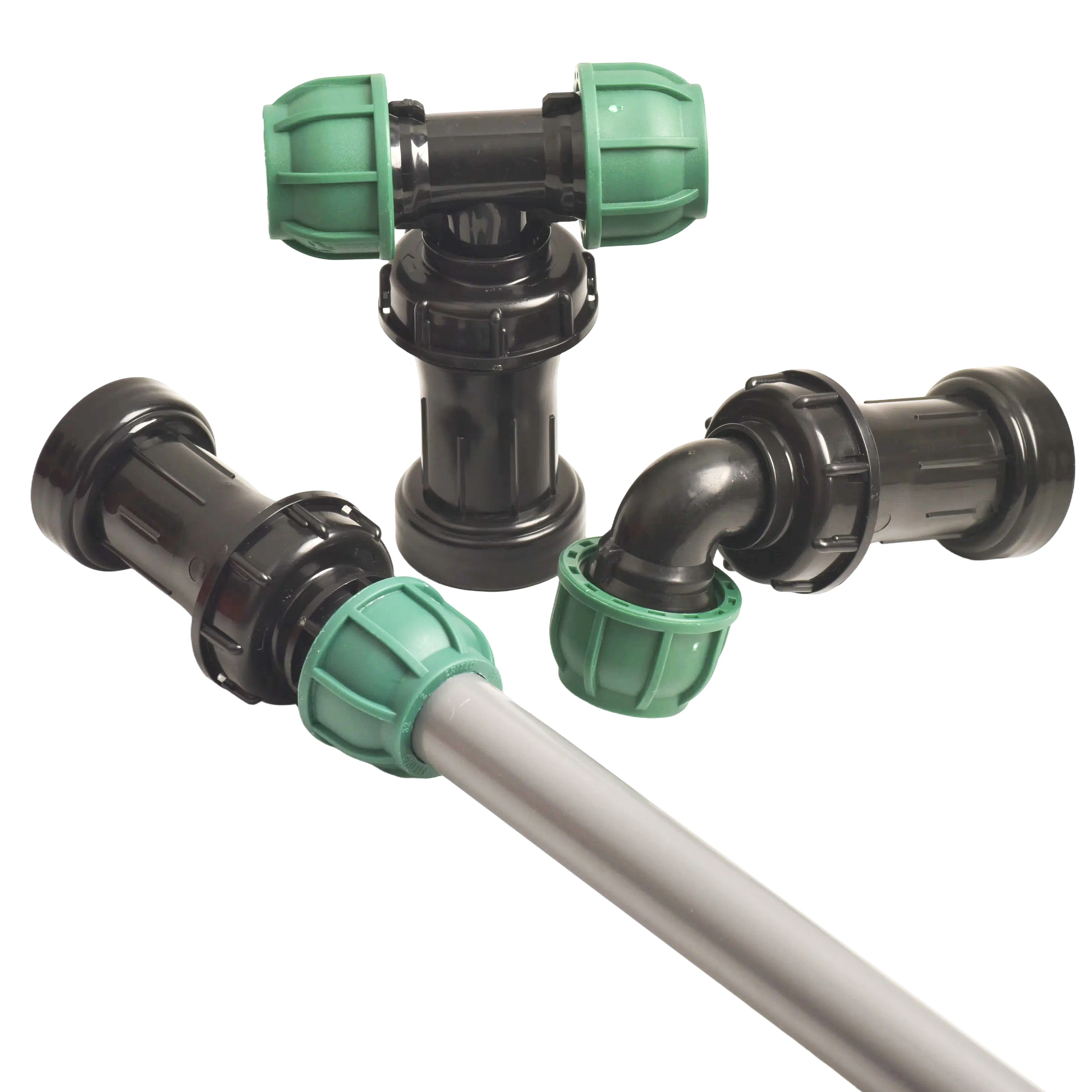 IBC Tote Barrel Connector Kit - Durable S60 X 20mm 25mm 32mm PE Tube Fittings with Elbow, Tee, Straight Joints, Faucet Adapter