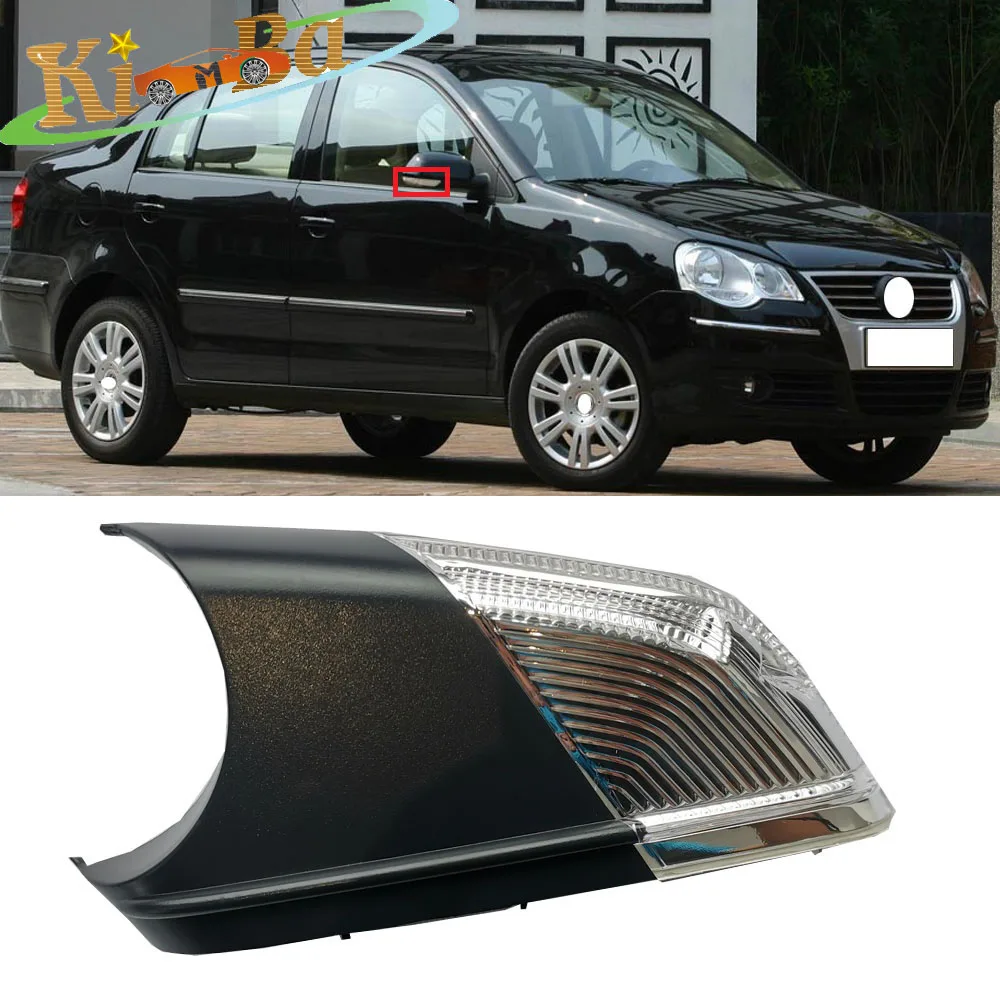 

KIMBA For VW Polo mk4 2005-2009 Skoda Octavia 2006-2010 Side Car Rear View Mirror Turn Signal Light Indicator Led Repeater