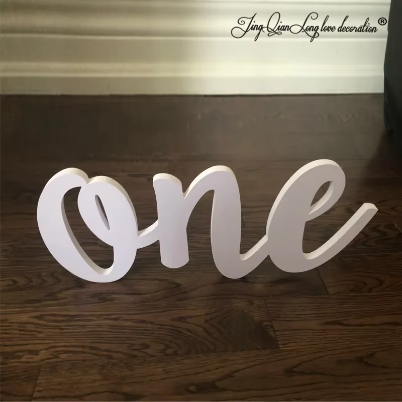 

Custom made One Sign Photo Prop for Babies First Birthday Photo Shoot Wooden Number Sign Photographer Number Sign