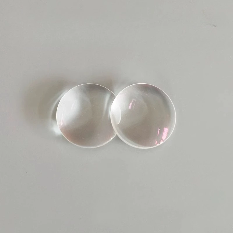 Diameter 9-35mm Double Convex Lens Optical Glass Physical Optics Experiment Lens Coating Film Concentrate Light Lens