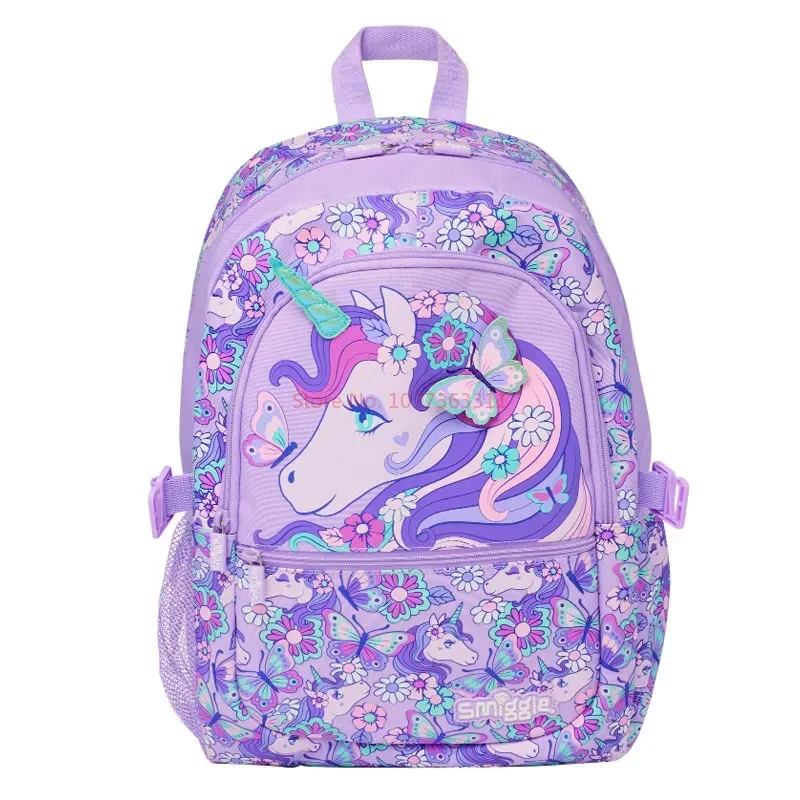 Australia Smiggle Unicorn Backpack Boy Girl Backpack Student Backpack Water Bottle Lunch Bag Pencil Case Schoolbag Student Gift