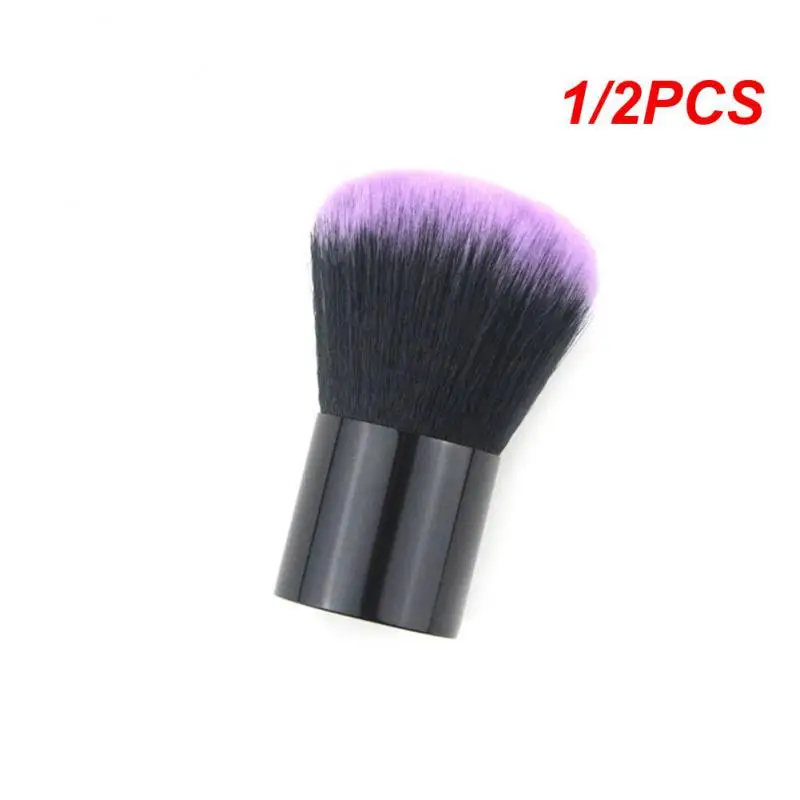 1/2PCS 11Colors High Density Makeup Brushes BB Cream Loose Powder Soft And Traceless Foundation Makeup Brush Traceless Cosmetic