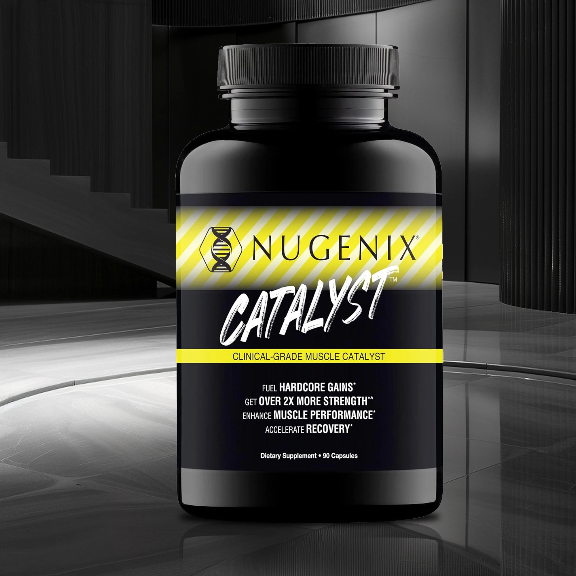 

Капсулы с катализатором — способствуют балансу гормонов, росту мышц и восстановлению и улучшают спортивную производительность и выносливость.