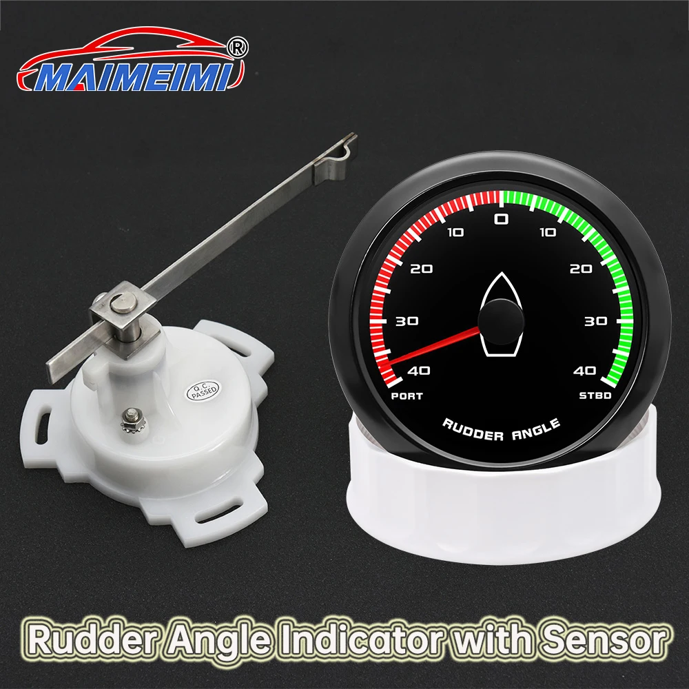 

Цифровой указатель 85 мм, 0-190 Ом, ЖК-измерители углов руля, водонепроницаемые с датчиком угла поворота руля для яхт, лодок, морских пехотинцев