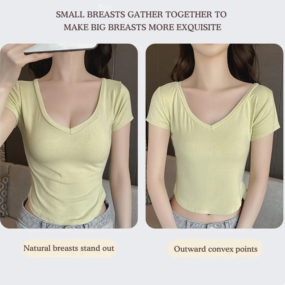 Reusable Silicone Bra Breast Patch Chest Patch Pasties Stickers Push Up Boobs Invisible Bra Strapless Underwear Silicone Bra