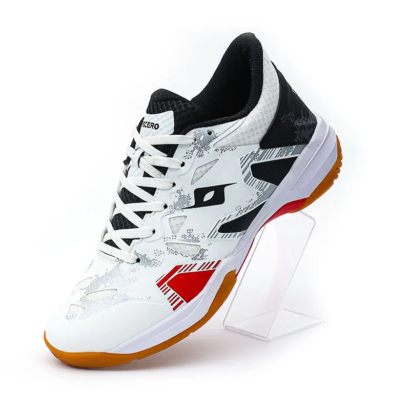 Chaussures de badminton non ald pour hommes et femmes, chaussures de tennis de table professionnelles, chaussures de sport confortables et respirantes