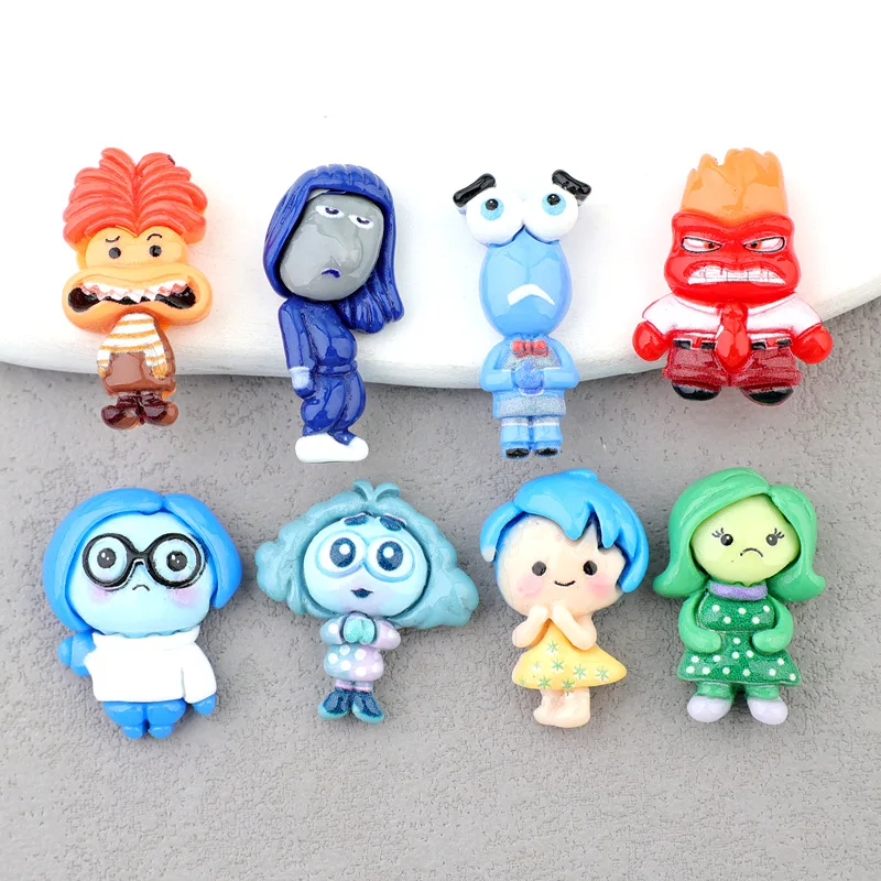 5pcs Disney Series Brain Secret Service Cartoon Resin Accessories Homemade Cute Figure Resin Flatback Material