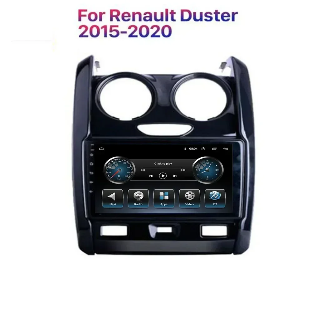 For Renault Duster 2015-2025 Android 13 Auto Car Radio Stereo Autoradio 2din Multimedia Video Player Navigation GPS