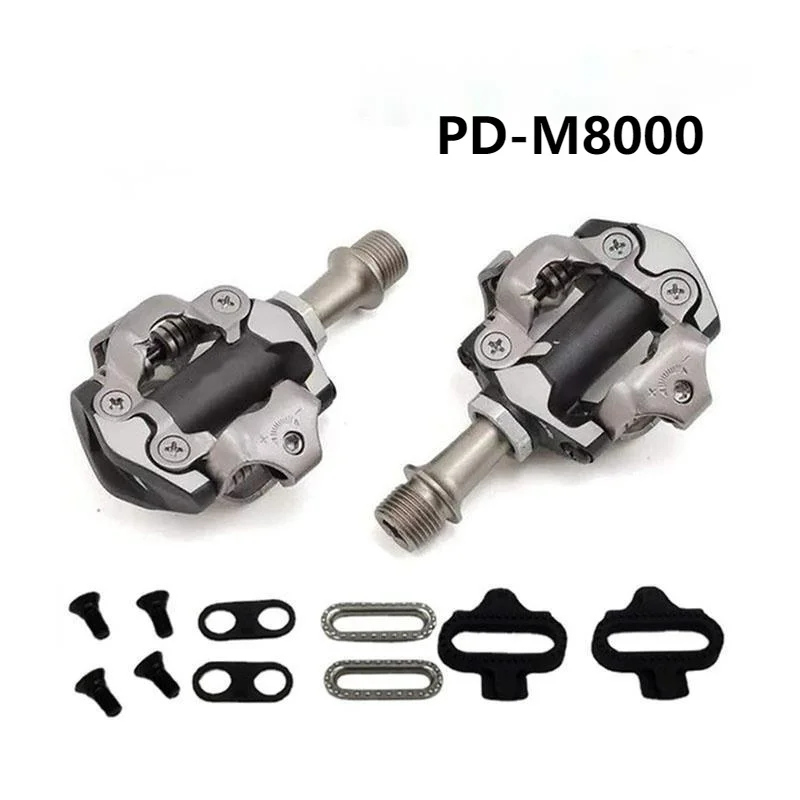 DEORE XT PD-M8000/M8100/M8020 Self-Locking SPD Pedals Suitable for Shimano MTB Components Using for Bike Racing Parts with box