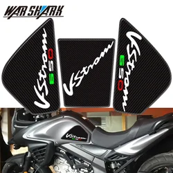 をスズキv-ストローム650 DL650 V-strom650 dl 650 vstromオートバイのタンクパッドステッカーサイドガスニーパッドプロテクター3Dデカール