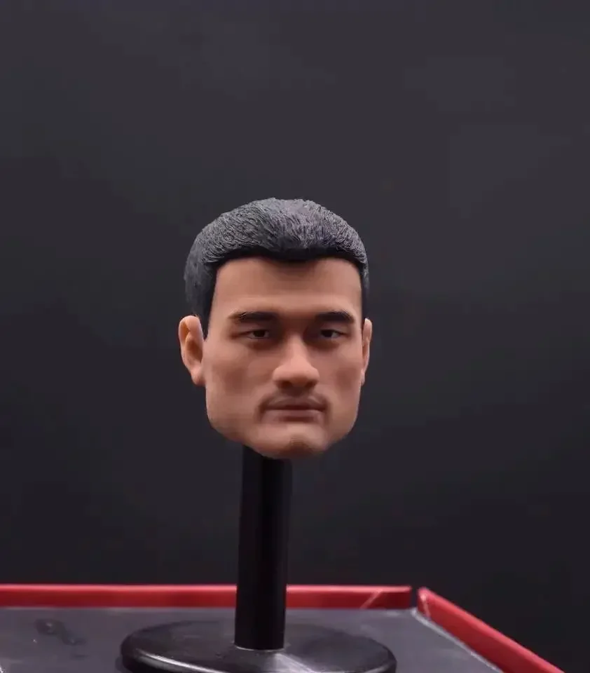 ياو مينغ رئيس نحت 1/6 مقياس كرة السلة ستار رئيس نحت الذكور سولير رئيس لعب نموذج ل 12in عمل الشكل دمية لتقوم بها بنفسك لعبة