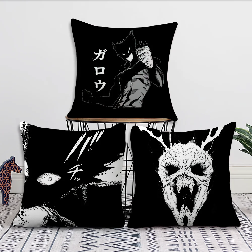 one punch man Garou Anime pillow cover Sofa living Printing Decoration Room Home Office Coffee Shop Car Nordic Simplicity Cover