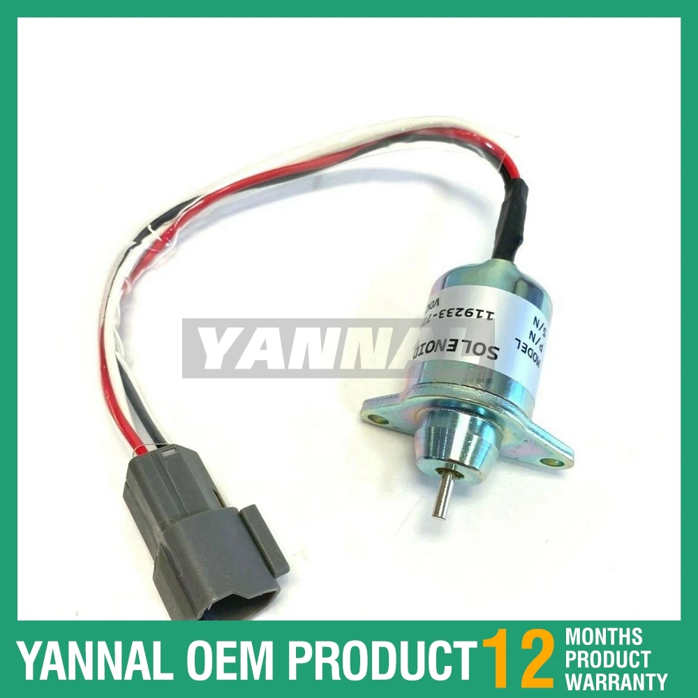 Quick delivery 119233-77932 For Yanmar Shut Off 3TNV88 John Deere 4200 4300 1503ES-12S5SUC12S