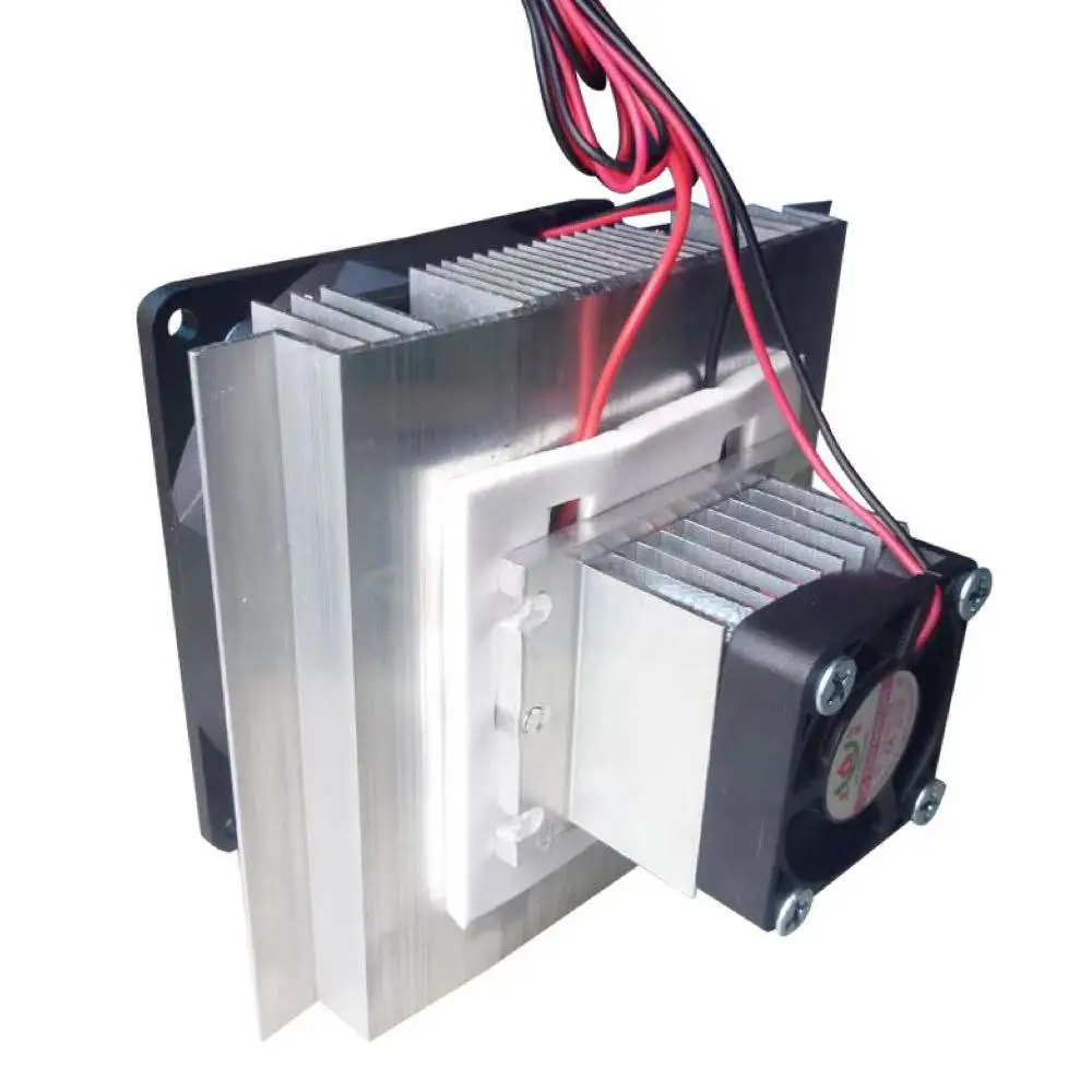 12 فولت 5A 60 واط أحادي النواة أشباه الموصلات برودة الألومنيوم بالوعة الحرارة + مروحة كبيرة لتقوم بها بنفسك عدة #6