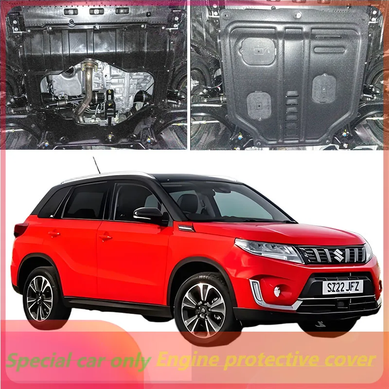 

Higher Quality For SUZUKI Grand Vitara 2016- Under Engine Guard Splash Shield Mud Fender Cover Plate Fender Mudguard Protector