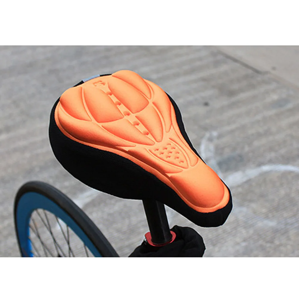 

Seat Cover Outdoor Cushions Cycle Gel Padding Indoor Bike Saddle Fitness Covers for Comfort