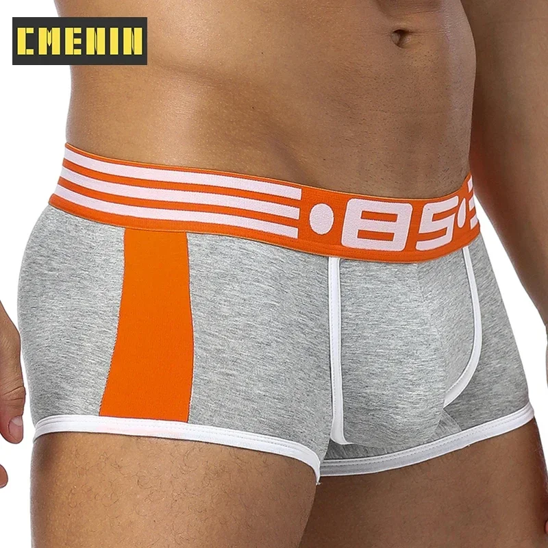 CMENIN Cotton Men Underwear Boxer Shorts Gay Men Underpants Cueca Male Panties Lingeries Fashion Boxershorts BS101