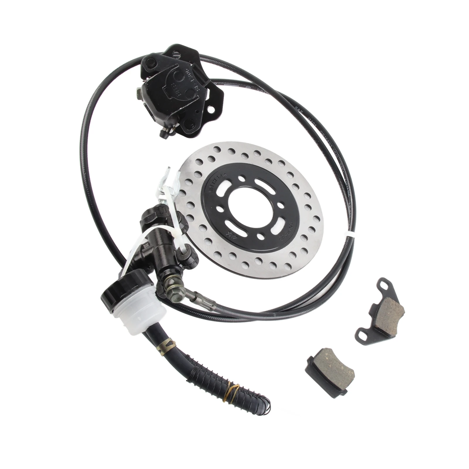 Disc Brake Kit Brake Pad Disk Rotor for 50cc 110cc 125cc 150cc 200cc 250cc Dirt Bike Quad ATV Go Kart Brake Pad Disc Brake Kit