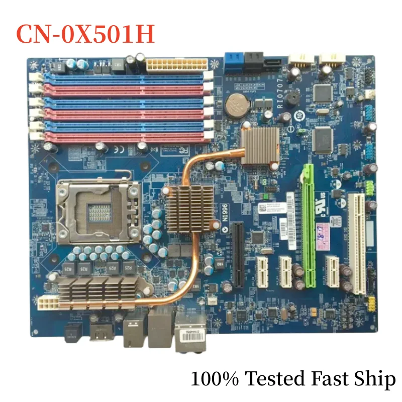 

CN-0X501H For Dell Studio XPS 9000 435T Motherboard 0X501H X501H X58 LGA1366 DDR3 Mainboard 100% Tested Fast Ship