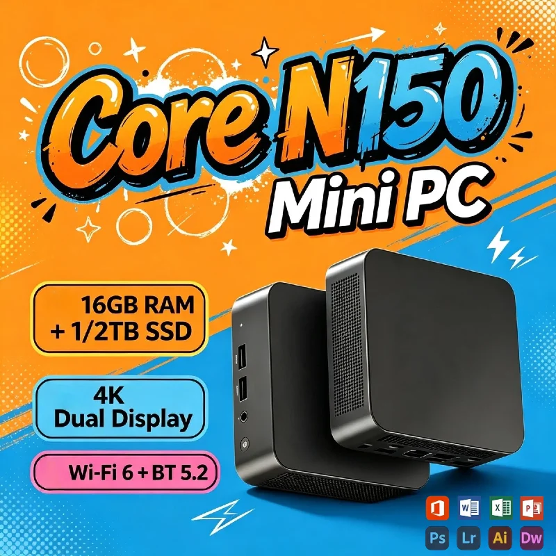 Pc Unit For Gaming - Intel i9 10980HK N150 2026 Mini