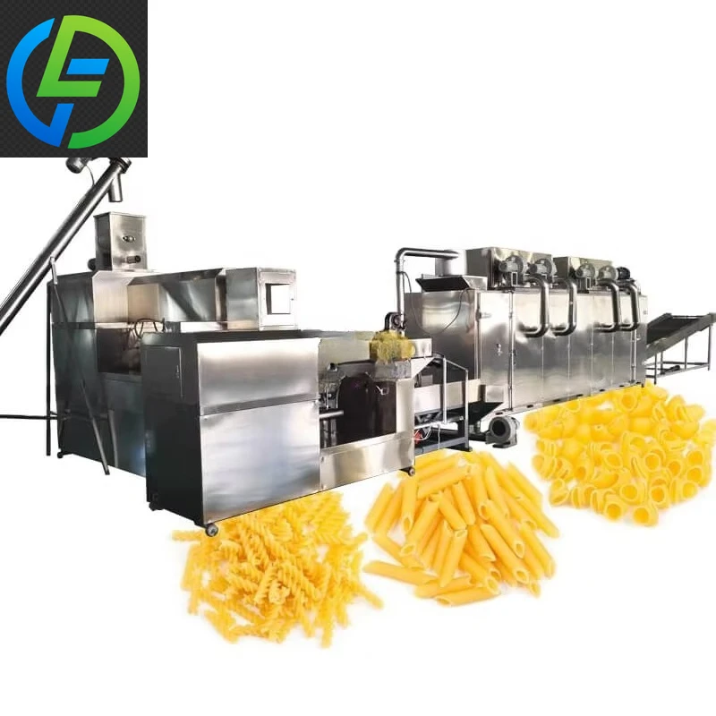 Automático, eléctrico Industrial, fideos espagueti, macarrones, máquina para hacer Pasta, extrusora, línea de producción de procesos