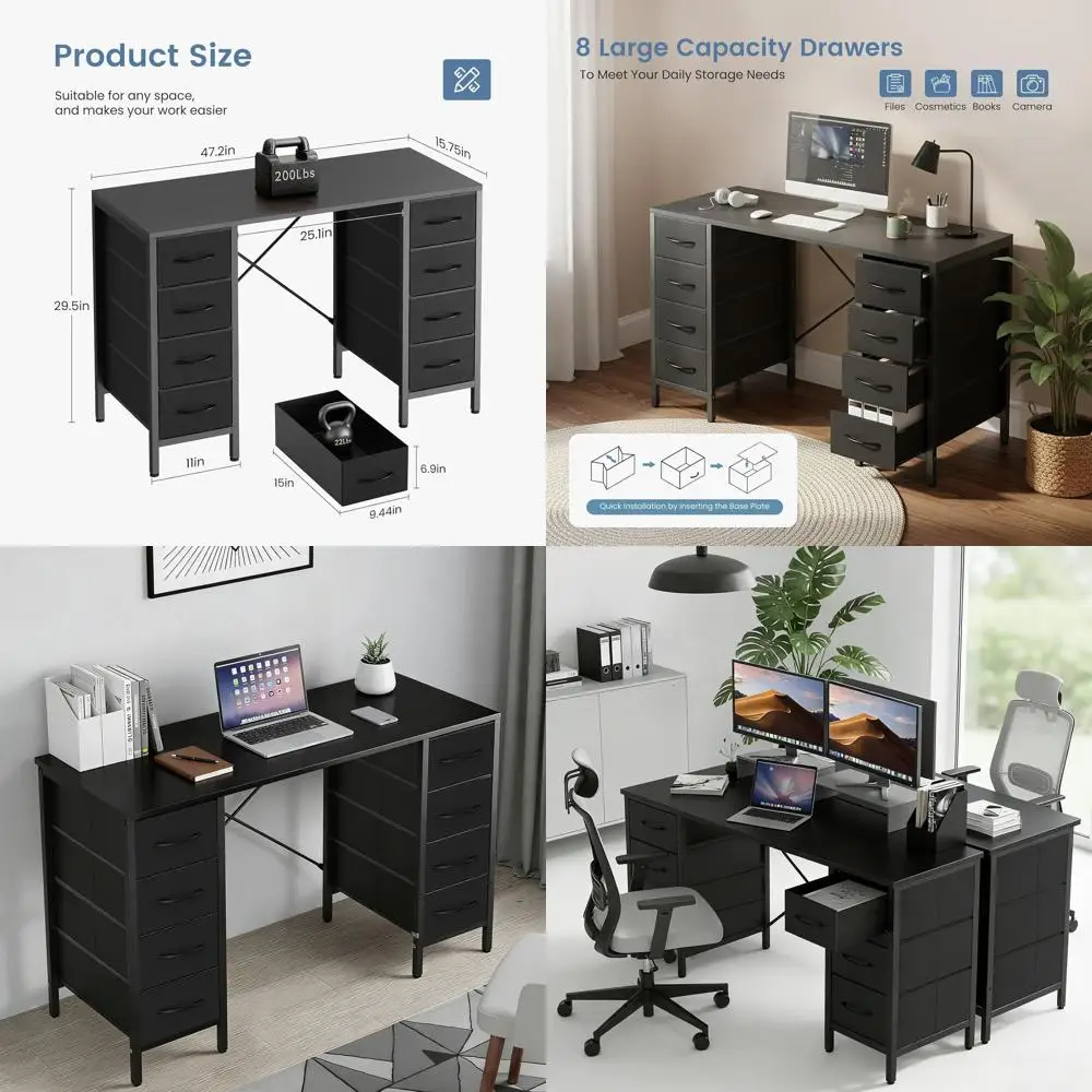 47 Gaming Desk With…