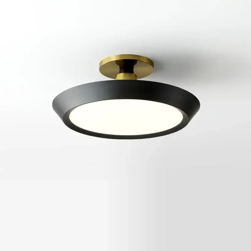 Postmodern light luxury simple Nordic creative bedroom study aisle restaurant balcony acrylic ceiling light