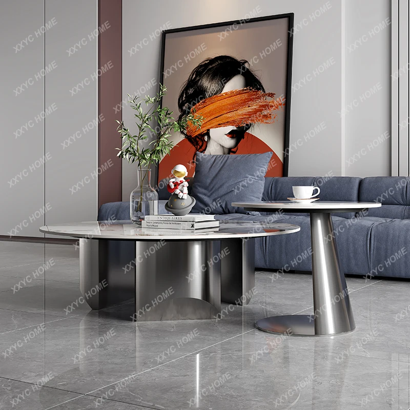 LStanding Unique Side Table Decoration Service Dinner Writing Center  Coffee Table Clear Kaffee Tische Home Furniture