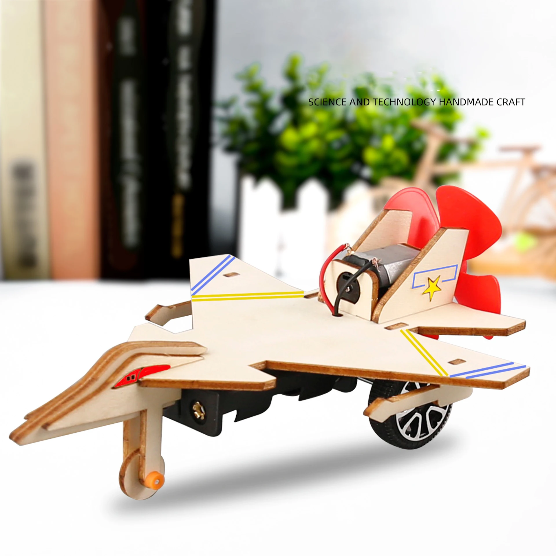 

Kids Science And Technology Small Production Fighter / Aircraft Model Students DIY Handmade Science Experiment Material Set