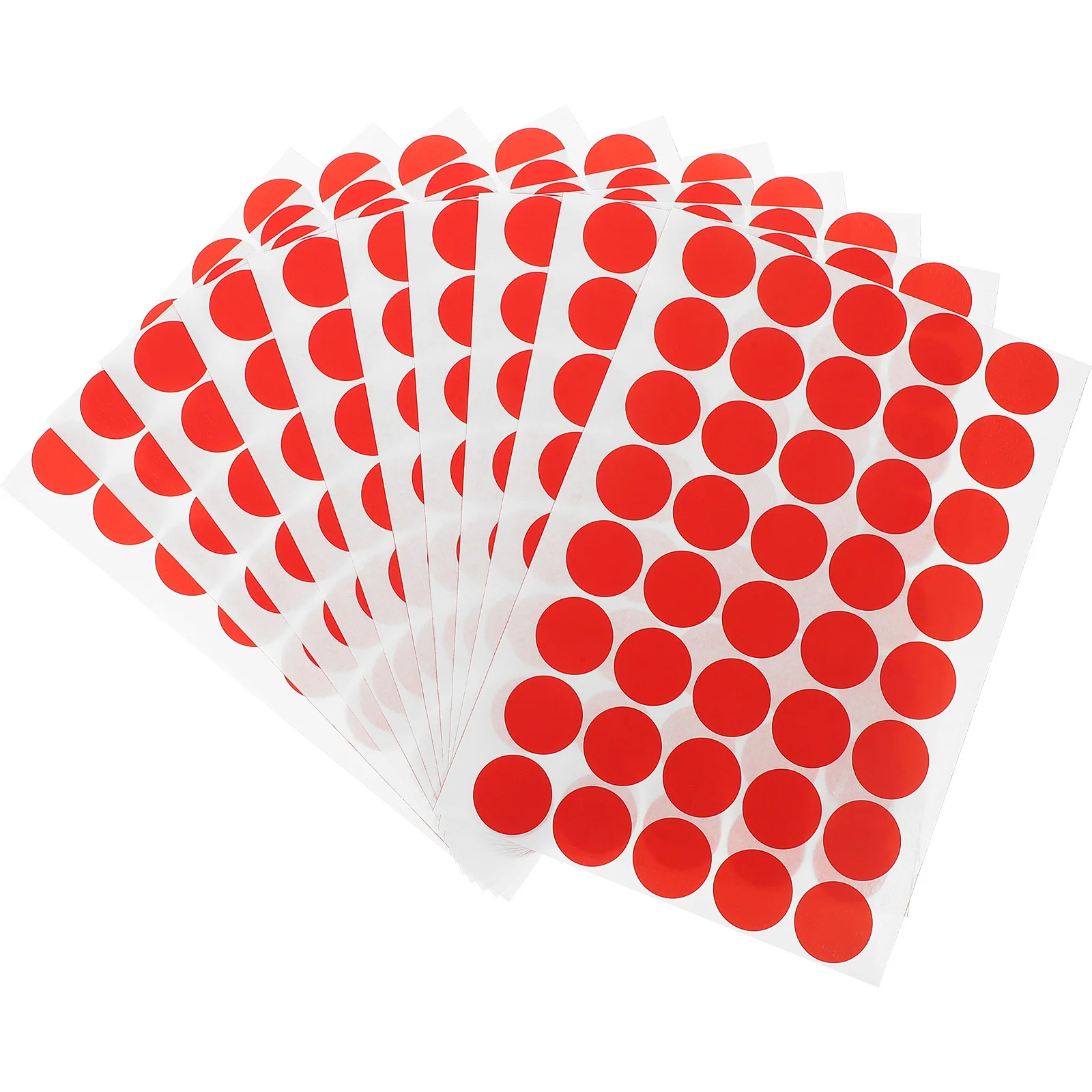 10 Sheets Color Sticker Dots Self Adhesive Round Dot Stickers for Storage Classification Home School Office Use Small Circle