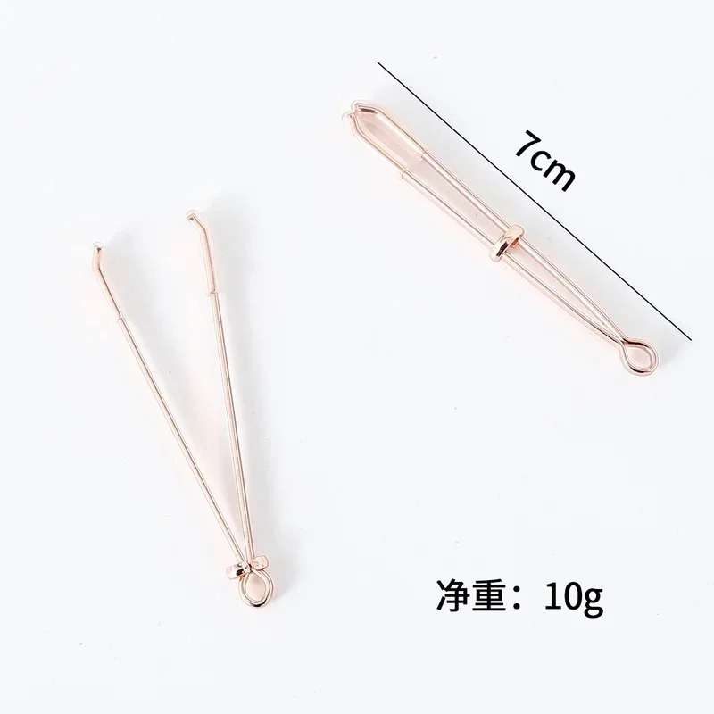 Metal Bars Nipple Clamp Tweezer Nipple Clitoral BDSM Play Sex Toys for Advanced Nipple Stimulator Erotic Toys Breast Clips