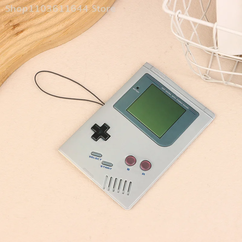 1Pc Passport Holder Handheld Game Consoles Pattern Portable Passport Cover Case For Kids With Ticket ID Credit Card Slot Sleeve